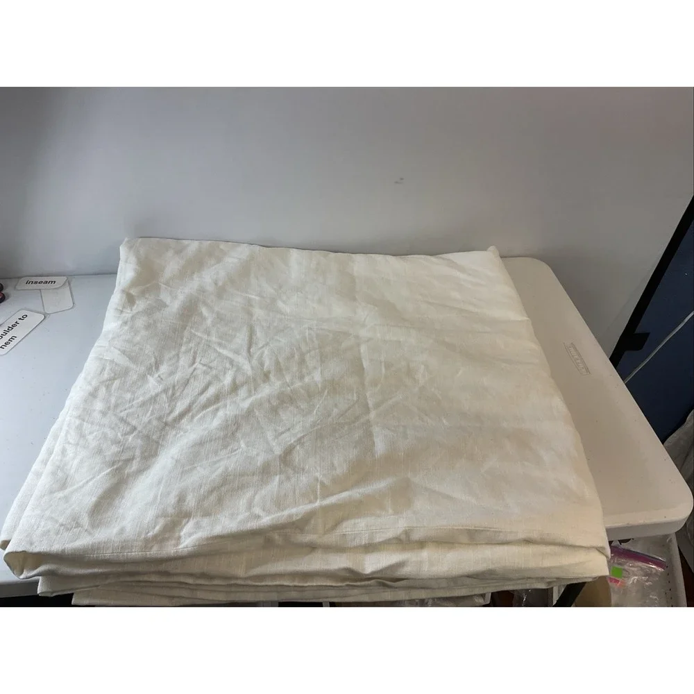 Pottery Barn 3-in-1 lined Linen Curtain‎ Panel 100